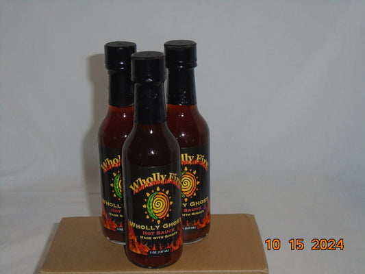 WHOLLY FIRE WHOLLY GHOST HOT SAUCE