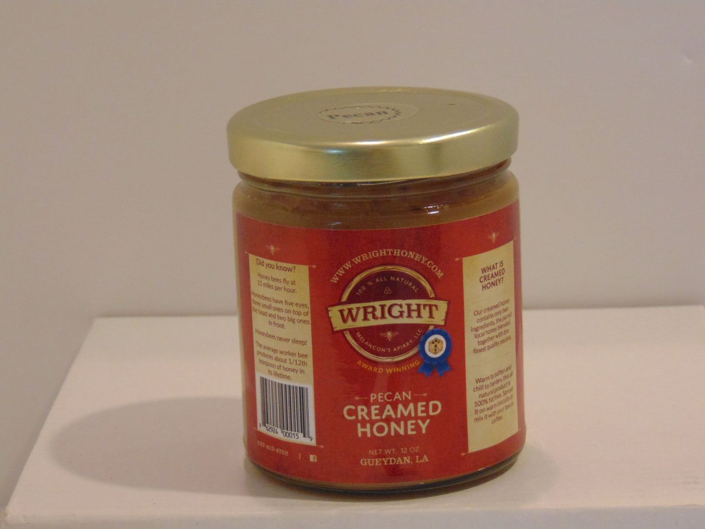 Creamed Pecan Honey